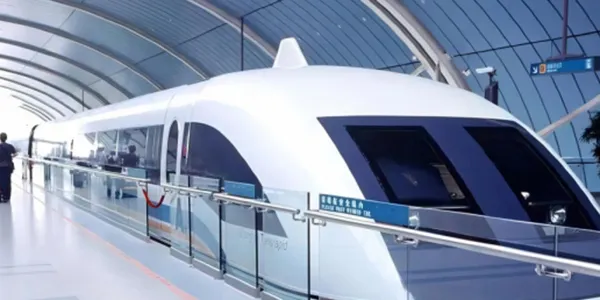 Línea Maglev (desde la estación de Longyang Road hasta la estación del Aeropuerto Internacional de Pudong)