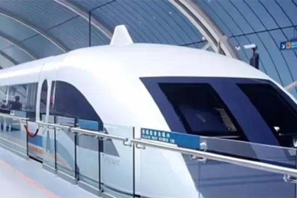 Línea Maglev (desde la estación de Longyang Road hasta la estación del Aeropuerto Internacional de Pudong)