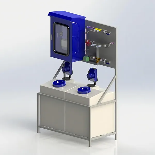 Sistema automático de dosificación química