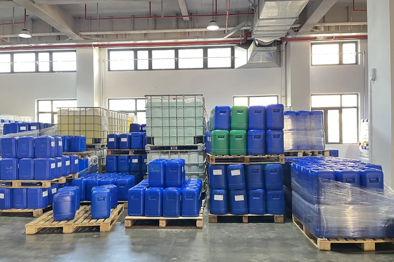 Químicos para el tratamiento del agua de la caldera