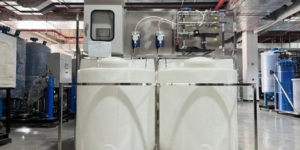 Sistema automático de dosificación química