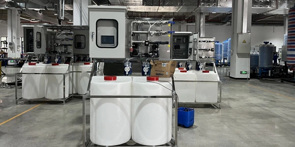 Sistema automático de dosificación química